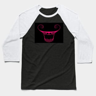 Creepy Smile Baseball T-Shirt